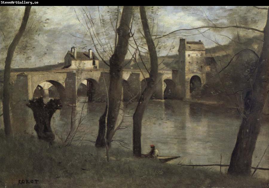 Corot Camille The bridge of Mantes